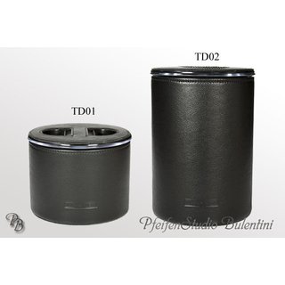 Tabak Topf WESS DESIGN Leder 100g oder 200g Pfeifen Tabak Dose Tobacco Box